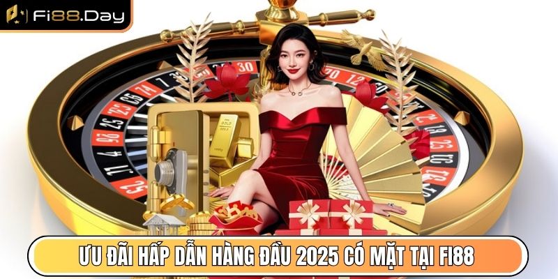 Ưu đãi hấp dẫn hàng đầu 2025 có mặt tại Fi88