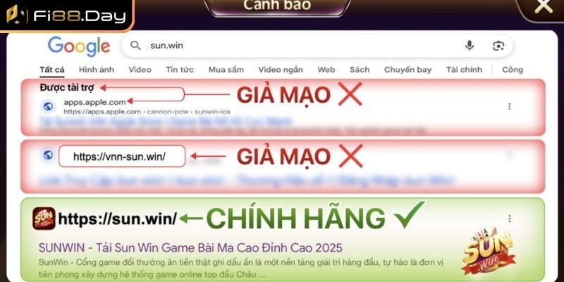 Cách nhận diện chính xác link chính chủ